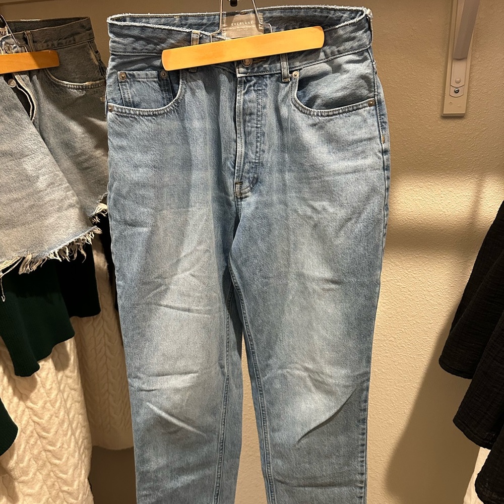 Everlane Light Blue Women's Straight Leg Jeans